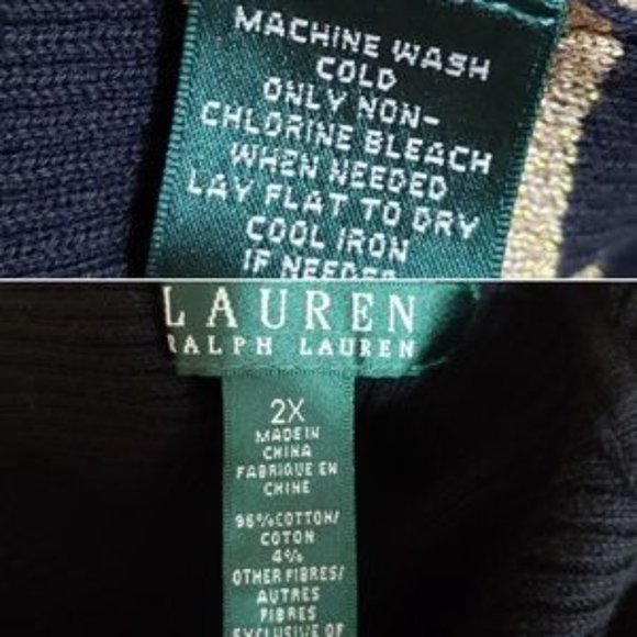 Ralph Lauren Metallic Rib Knit Turtleneck - Picture 3 of 5